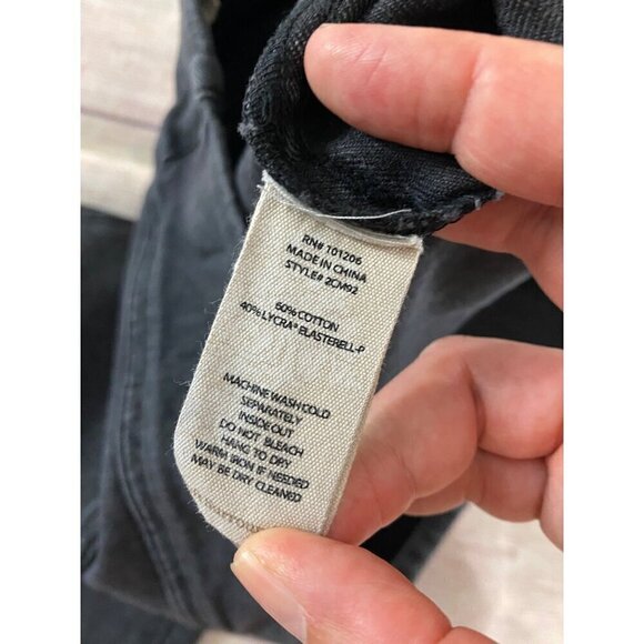 Soft Surroundings Women's Black Printed Jeggings - Medium - Picture 10 of 12